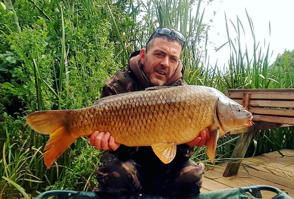 Team member Scott curralls lodge lake success