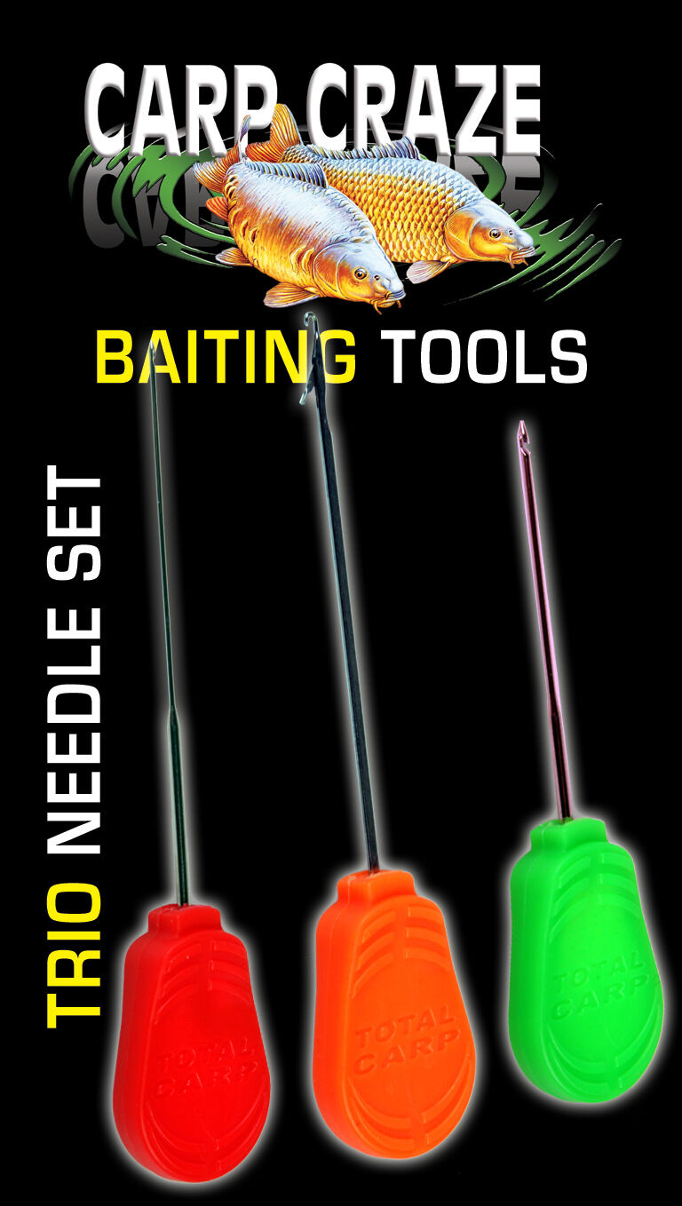 Total Carp Baiting needle 'Trio' (Set of 3)