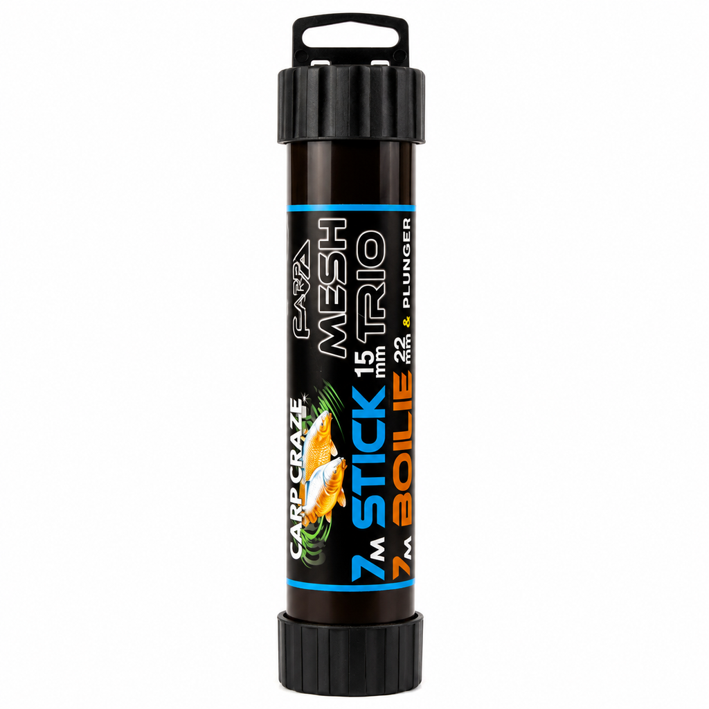 Carp Craze PVA System Trio Boilie 22mm & Stick 15mm Mesh Kit