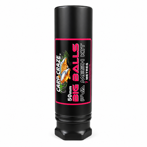 Carp Craze Big Balls PVA Mesh System 50mm Complete Anti Ladder PVA Kit