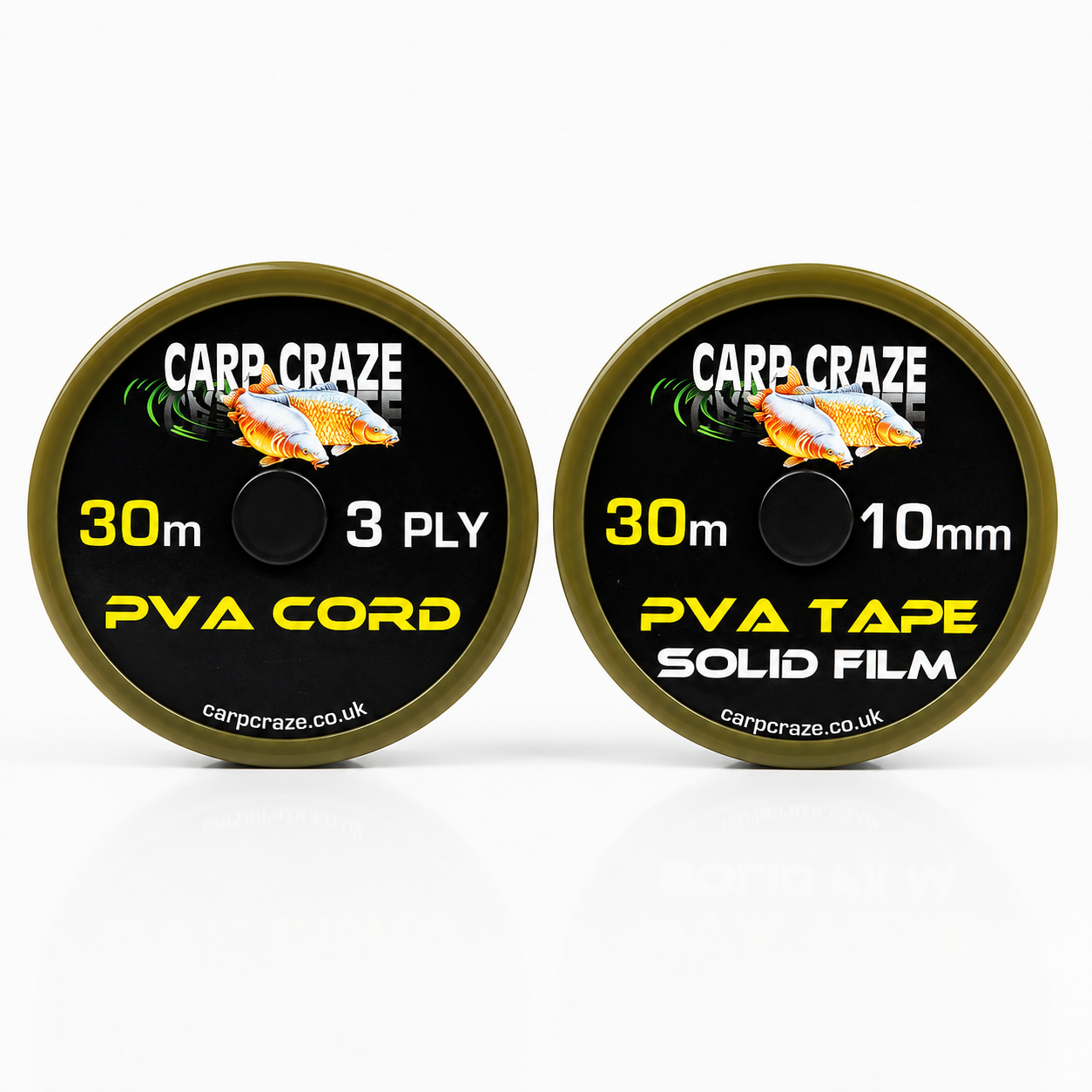 Carp Craze PVA Cord & Tape Deal 60 Metres Fast Melt PVA Bundle