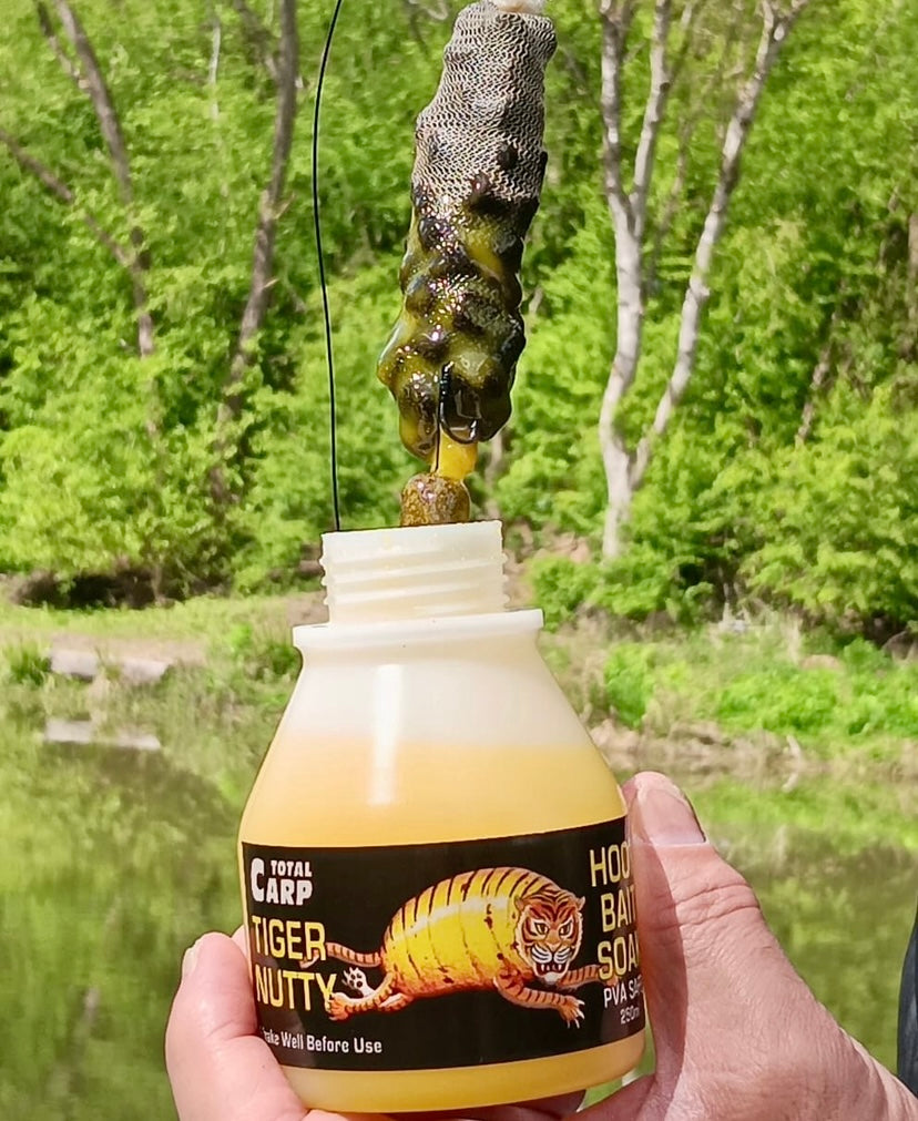Bait Dip Soak Glug 'Pva Safe' Tiger Nutty Cloudy 250ml