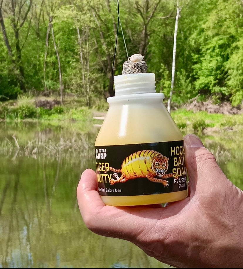Bait Dip Soak Glug 'Pva Safe' Tiger Nutty Cloudy 250ml
