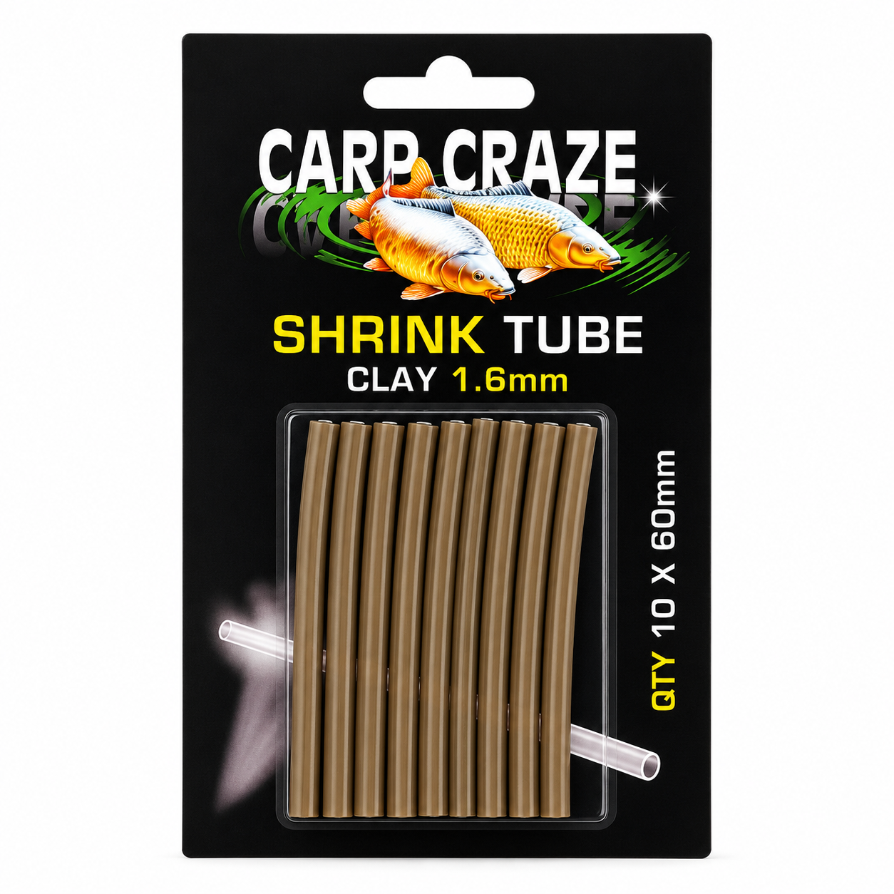 Carp Craze Shrink Tube Clay 1.2mm 1.6mm Rig Aligners Hook Sleeves