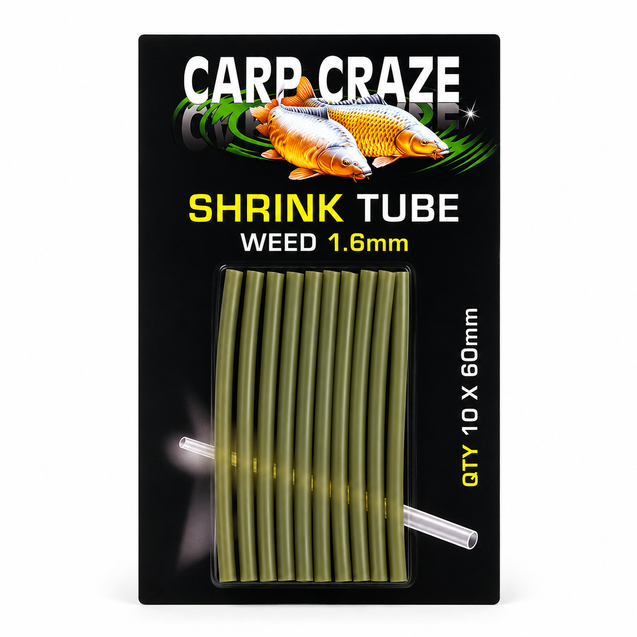 Carp Craze Shrink Tube 1.2mm 1.6mm Weed Rig Aligners Hook Sleeves