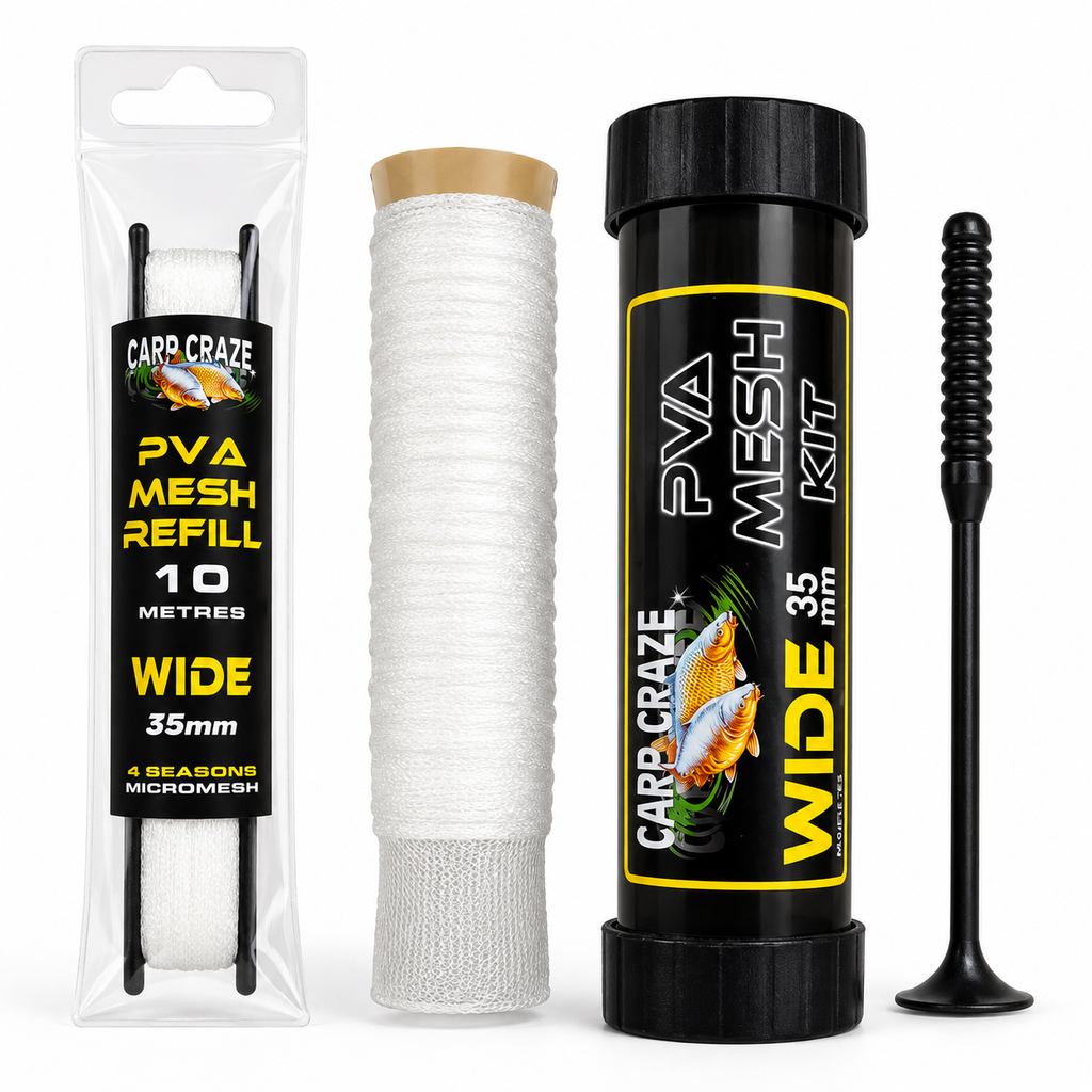 Carp Craze PVA Mesh System Kit 35mm Wide Complete Anti Ladder PVA System