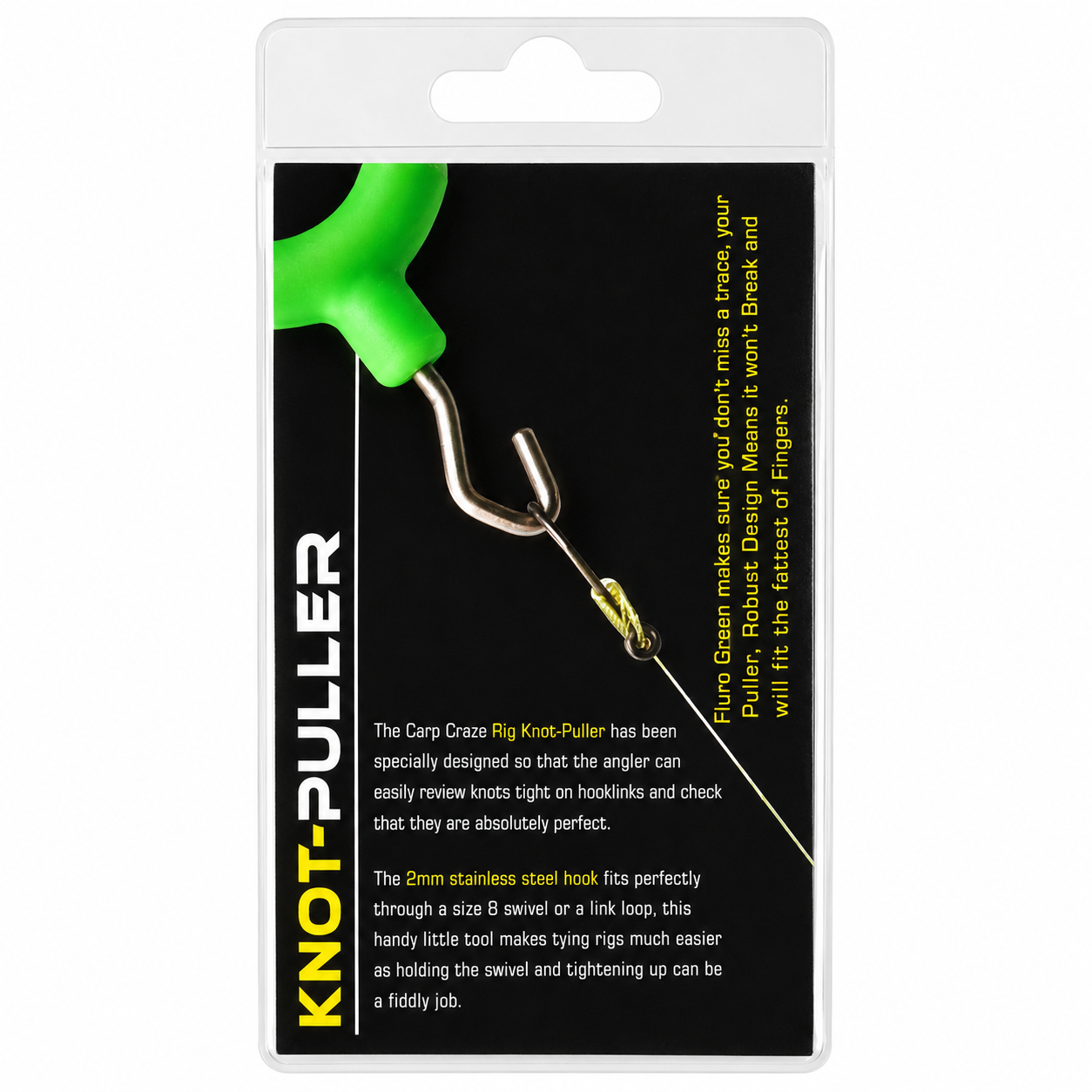 Carp Craze Rig Knot Puller Twin Pack Hooklink Knot Tester Tool