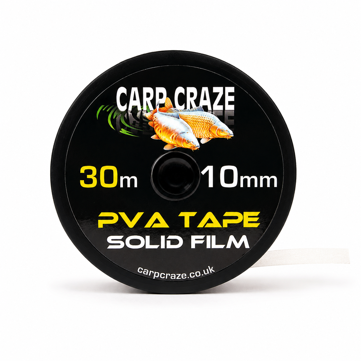 Carp Craze PVA Solid Film Tape 10mm 30 Metre Fast Melt PVA Tape
