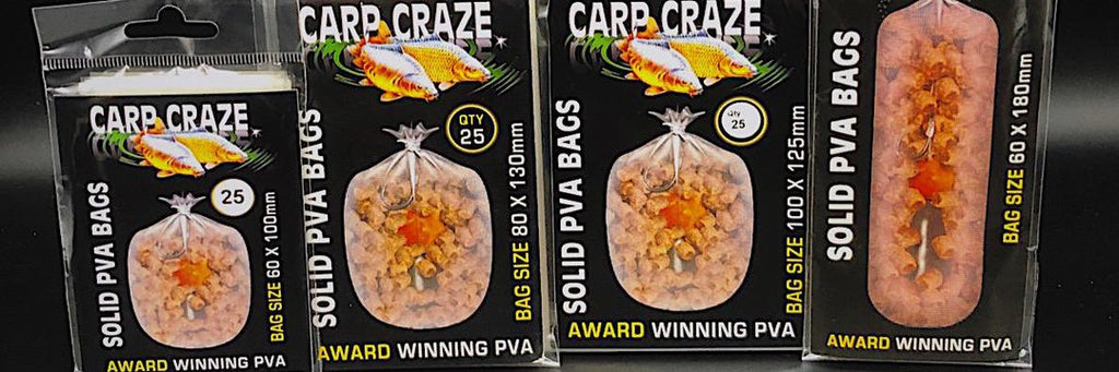Carp Craze Pva Solid Film Bags 25 Pack